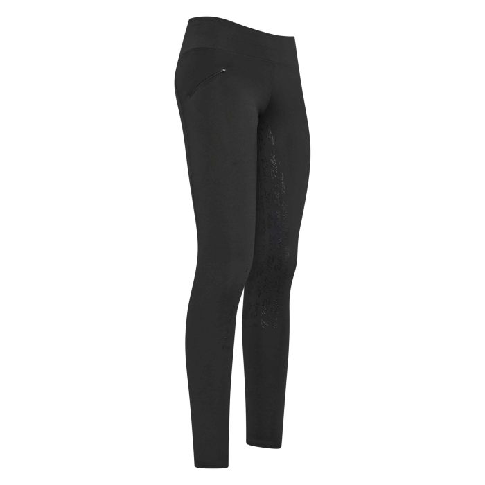 Riding tights ERDietse Winter FullGrip - 9000 - Black