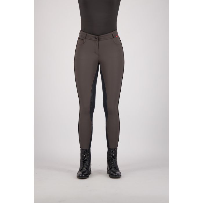 Riding breeches ESIndigo Diamond FullGrip - 8026 - Mocca 