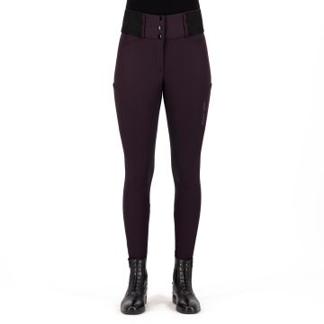 Reithose ES-Athletic leanline FullGrip -  Black Rose