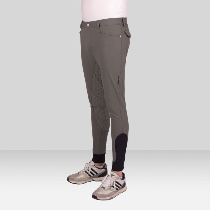 Riding breeches ESCamillo FullGrip - 7116 - Castor grey