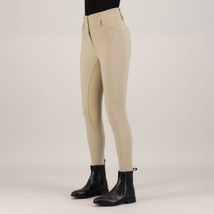 Riding breeches ESAurelia Competition Grip Connect Full - 1002 - Beige