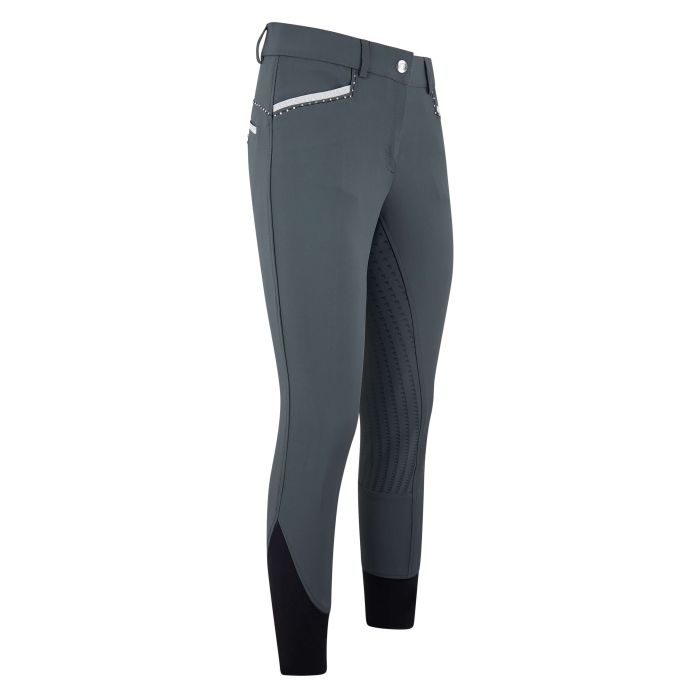 Riding breeches ERCarice FullGrip - 7055 - Raven grey