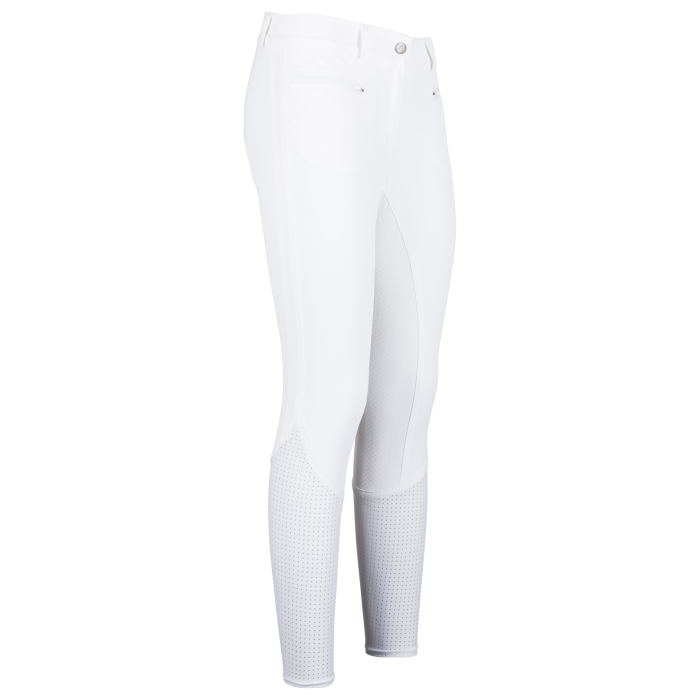 Riding breeches ESAirflow FullGrip - 0001 - White