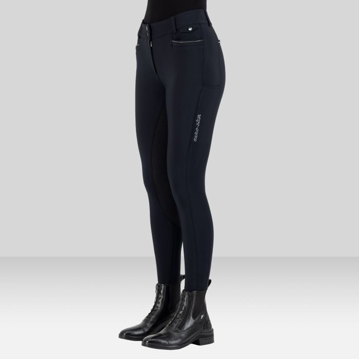 Riding breeches ESArielle Grip Connect Full - 9000 - Black
