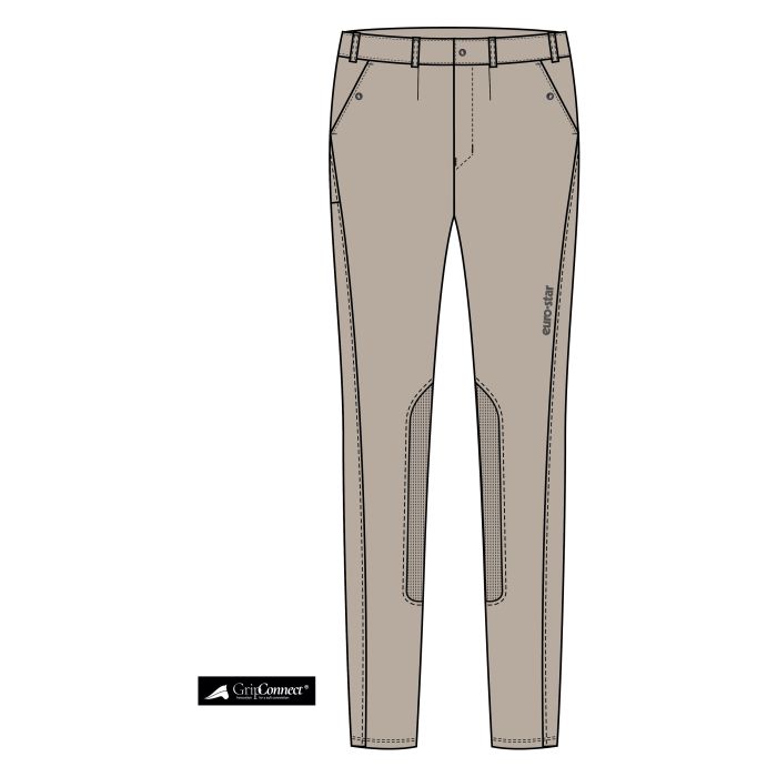 Riding breeches ESGabriel grip connect Knee - 1002 - Beige