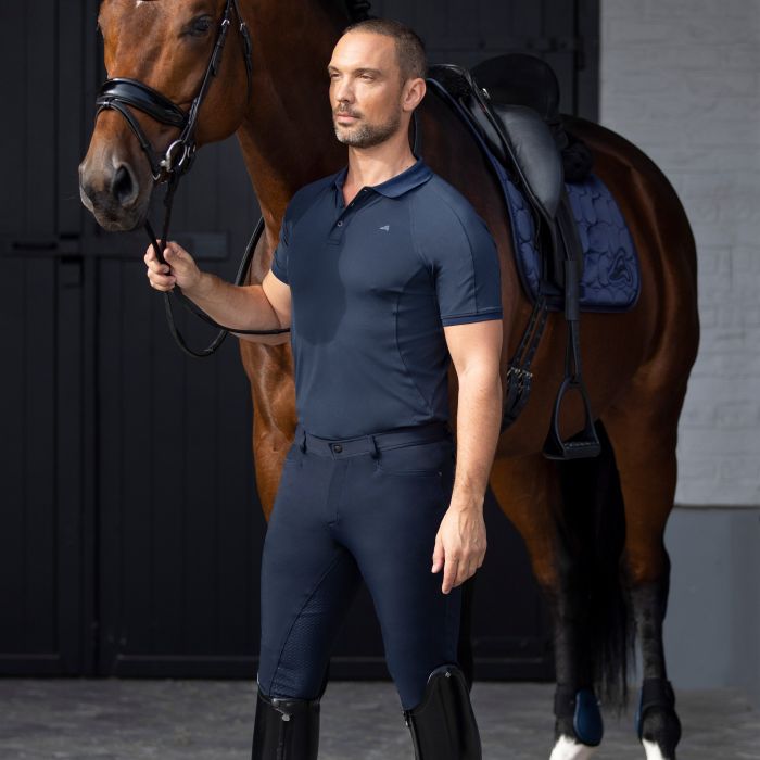 Riding breeches ESCamillo FullGrip - 5001 - Navy