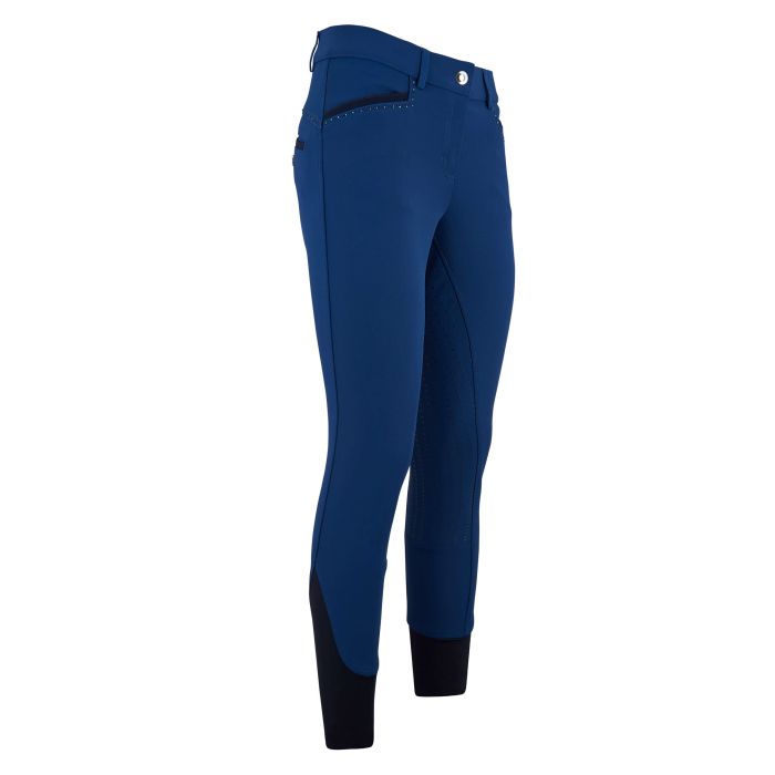Riding breeches ERCarice FullGrip - 5107 - Navy peony