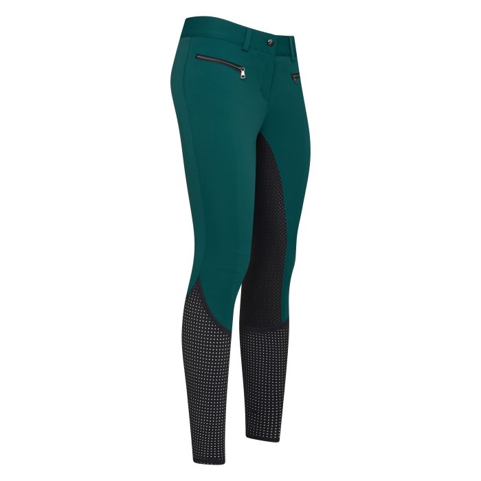 Riding breeches ESAirflow FullGrip - 6091 - Teal Green