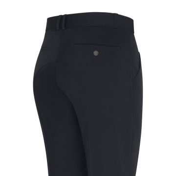 Reithose ES-Marcello KneeGrip -  Black