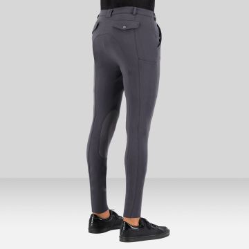 Reithose ES-Gabriel GripConnect Knee -  Magnet Grey