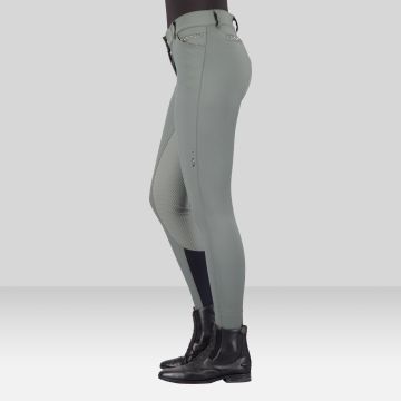 Reithose Arista Fashion Diamond FullGrip -  Castor grey