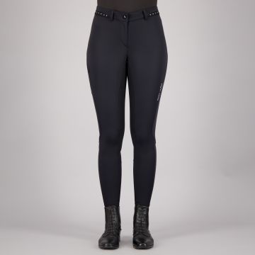 Reithose ES-Equitation Queen Diamond FullGrip -  Black