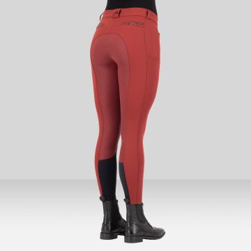 Reithose Arista Fashion Diamond FullGrip -  Pomegranate