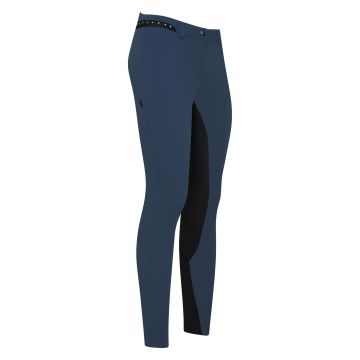 Reithose ES-Equitation Queen Diamond FullGrip -  Dark digital blue