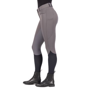 Reithose ES-Airflow FullGrip -  Magnet Grey