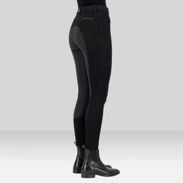 Reithose ES-Arista Denim FullGrip -  Black