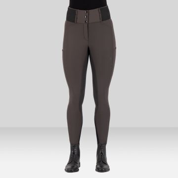 Reithose ES-Athletic leanline FullGrip -  Mocca 