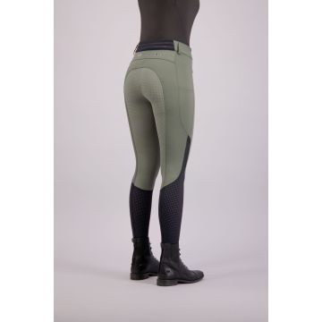 Reithose ES-Airflow FullGrip -  Castor grey