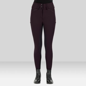 Reithose ES-Aurelia Diamond FullGrip -  Black Rose
