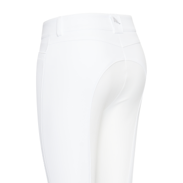 Reithose ES-Arielle Competition GripConnect Full -  White 