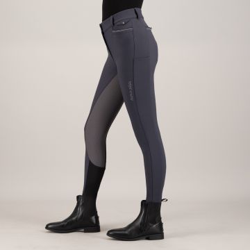 Reithose ES-Arielle Snow FullGrip -  Magnet Grey