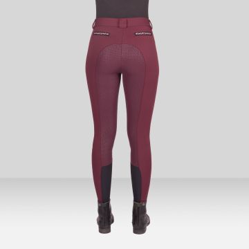 Reithose Arista Fashion Diamond FullGrip -  Dark berry