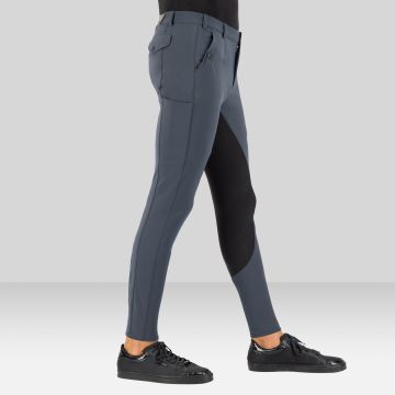 Reithose ES-Gabriel GripConnect Full -  Magnet Grey