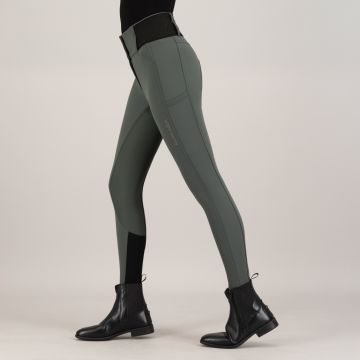Reithose ES-Athletic leanline FullGrip -  Dark Castor