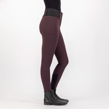Reithose ES-Athletic leanline FullGrip -  Red Velvet