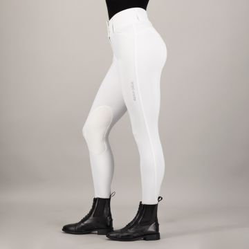 Reithose ES-Aurelia Competition GripConnect Knee -  White 
