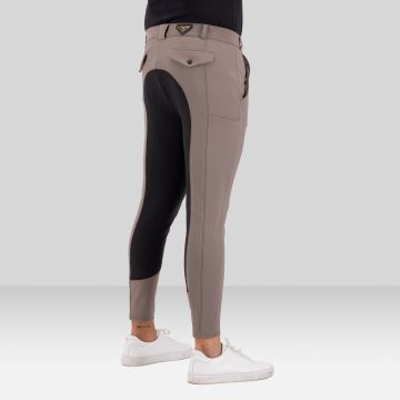 Reithose ES-Gabriel Thermaline GripConnect Full -  Tundra