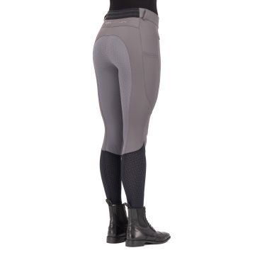 Reithose ES-Airflow FullGrip -  Magnet Grey