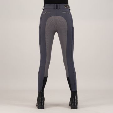 Reithose ES-Arielle Snow FullGrip -  Magnet Grey