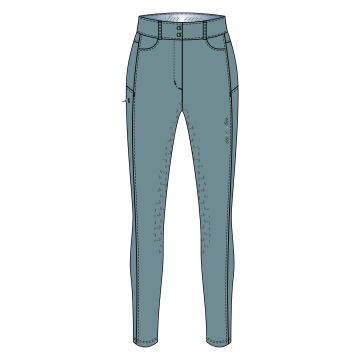 Reithose ES-Empressive FullGrip -  Faded Blue