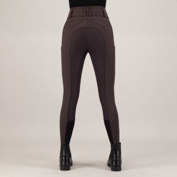 Reithose ES-Aurelia Diamond FullGrip -  Mocca 