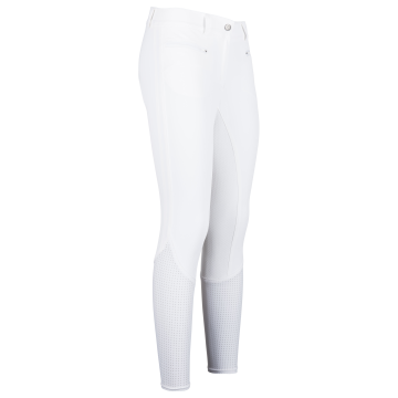 Reithose ES-Airflow FullGrip -  White 