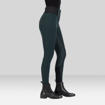Reithose ES-Athletic leanline FullGrip -  Black leaf