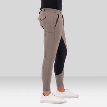 Reithose ES-Gabriel Thermaline GripConnect Full -  Tundra
