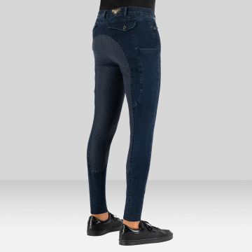 Reithose ES-Camillo Denim FullGrip -  Navy