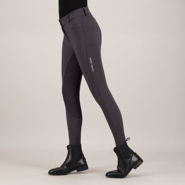 Reithose ES-Arielle GripConnect Full -  Magnet Grey