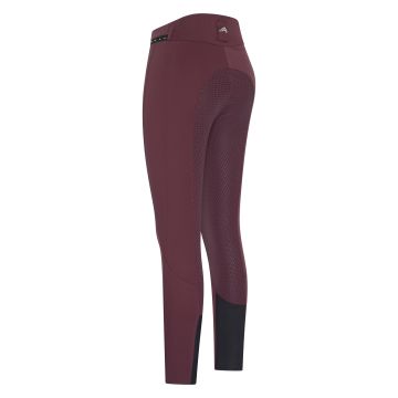 Reithose ES-Equitation Queen Diamond FullGrip -  Dark berry