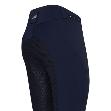 Reithose ES-Equitation Queen Diamond FullGrip -  Evening blue
