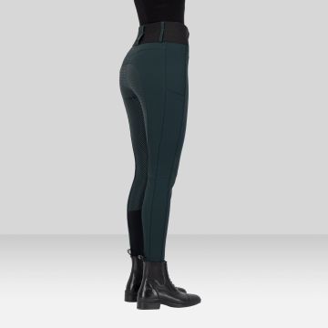 Reithose ES-Athletic leanline FullGrip -  Black leaf