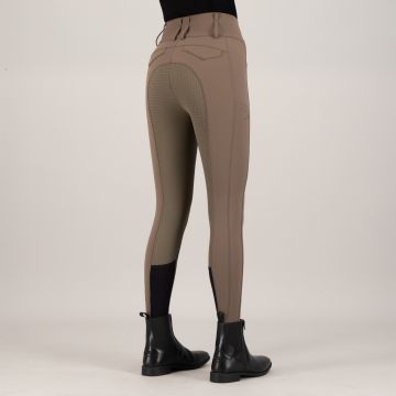 Reithose ES-Aurelia Diamond FullGrip -  Chocolate chip