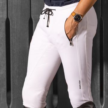 Reithose ES-Athleisuremen FullGrip -  White 