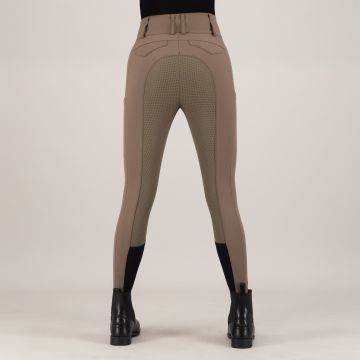 Reithose ES-Aurelia Diamond FullGrip -  Chocolate chip