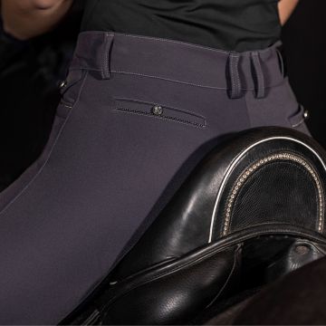 Reithose ES-Arielle GripConnect Full -  Magnet Grey