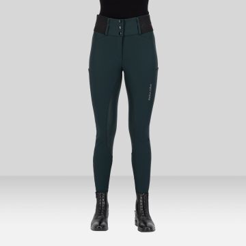 Reithose ES-Athletic leanline FullGrip -  Black leaf