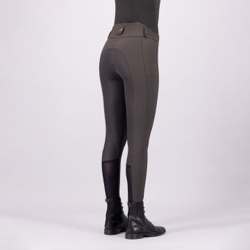 Reithose ES-Equitation Queen Diamond FullGrip -  Mocca 