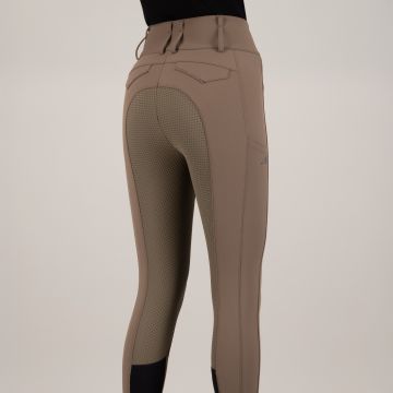 Reithose ES-Aurelia Diamond FullGrip -  Chocolate chip